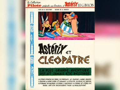 Exposition Astérix à la BNF