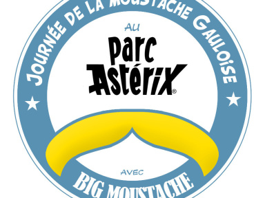 La journée de la moustache Gauloise au Parc Astérix