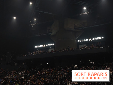 Pierre Garnier en concert à l'Accor Arena de Paris en décembre 2025