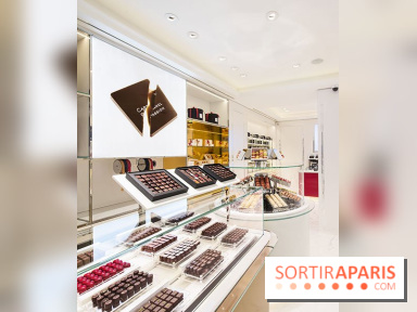 Marcolini Saint-Honoré à Paris, boutique de chocolats