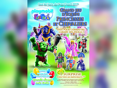 Playmobil Funpark pour les vacances de Pâques 2017