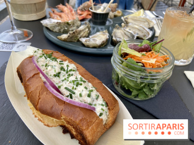 La Mer à Boire délicieuse terrasse au fil de l'eau sur les quais de Seine