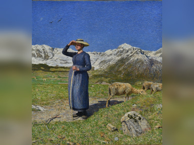 Giovanni Segantini au Musée Marmottan Monet : une exposition entre symbolisme et paysages alpins