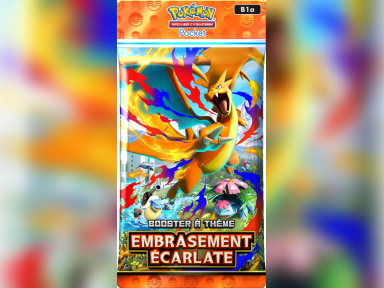 Pokémon TCG Pocket : le booster Embrasement Écarlate bientôt disponible