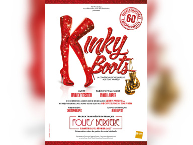 [EN ATTENTE DE VISUELS ] Kinky Boots aux Folies Bergère : la comédie musicale de Cyndi Lauper pose ses bottes à Paris