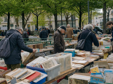 À Saint-Mandé, ce marché aux vieux papiers réunit les chineurs chaque mercredi