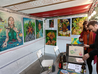 Nuit Blanche 2023 aux Ateliers du Père-Lachaise : une galerie ouverte et une rencontre artistique