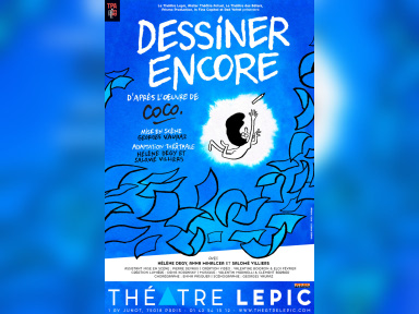 Dessiner encore : adaptation de Coco au Théâtre Lepic