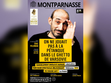 On ne jouait pas à la pétanque dans le ghetto de Varsovie au Théâtre Montparnasse