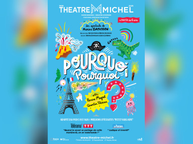 Pourquoi ? Pourquoi ? : le podcast sur scène au Théâtre Michel