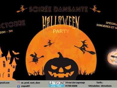 Halloween 2026 à la Piscine-d’en-Face : soirée dansante et escape game en Essonne