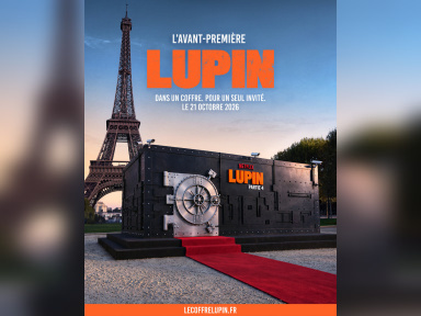 Lupin : une avant-première dans un coffre-fort à Paris