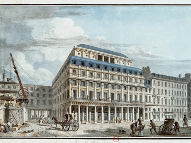 Vue historique de la Comédie-Française