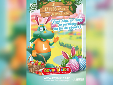 La Chasse aux oeufs de Pâques 2022 des Royal Kids 