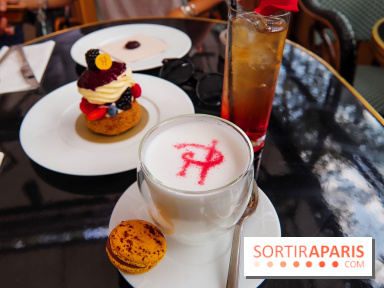 Le 86Champs, le nouveau salon de thé de Pierre Hermé, latte Ispahan