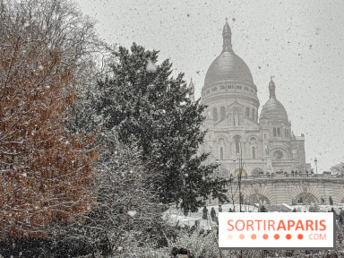 La Neige à Paris - Montmartre