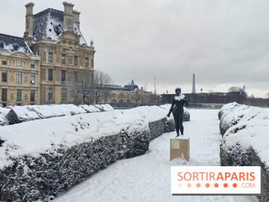 La Neige à Paris - Jardin des Tuileries