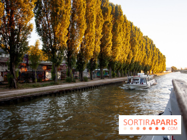 Croisière sur le canal de l'Ourcq