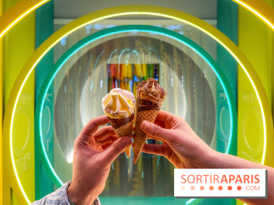 Insolite : un bar à glaces éphémère et gratuit s'installe dans une laverie à Paris !