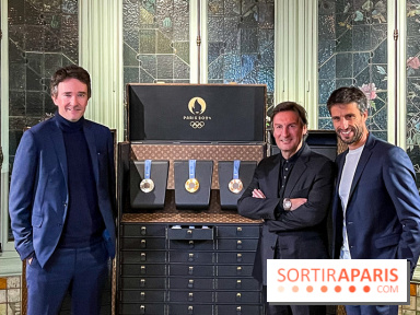 Louis Vuitton façonne les Malles des Médailles et Torches des Jeux Olympiques & Paralympiques 2024
