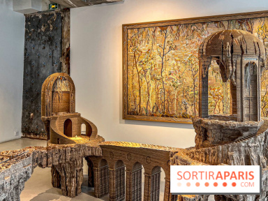 L'exposition gratuite des mondes en carton d'Eva Jospin à la Galleria Continua, dans le Marais