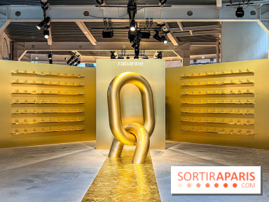Paris Fashion Week 2024 : Million Gold, le pop up immersif, doré et parfumé de Rabanne   