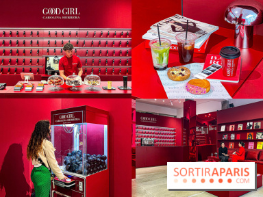 Good Girl Coffee Shop: le café-pop up du nouveau parfum de Carolina Herrera à Paris - nos photos