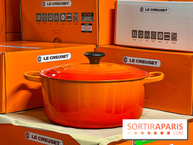 Braderie Le Creuset, la célèbre cocotte en fonte émaillée française, à l'Espace Champerret ce week-end