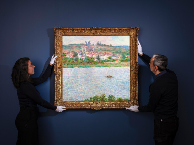 Centenaire de la mort de Monet : Exposition de Deux toiles encore jamais dévoilées chez Sotheby's