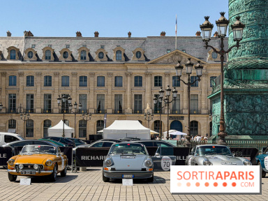 Un rallye vintage va s’installer Place Vendôme avec des voitures de collection à admirer