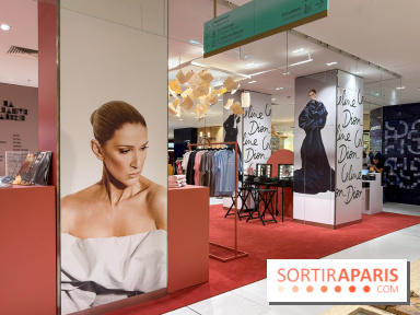 Céline Dion à Paris : T-shirts, vinyles, macarons… un pop-up ouvre à Haussmann - avis et photos