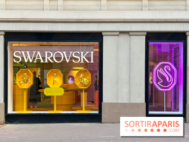 Découvrez le pop-up store immersif gravé Swarovski, dans le Marais