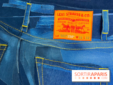 Anniversaire du Levi's 501 : une œuvre en denim à découvrir Place de la République