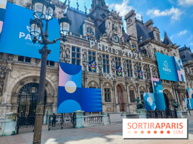 visuel Paris - Hôtel de Ville de Paris - JO