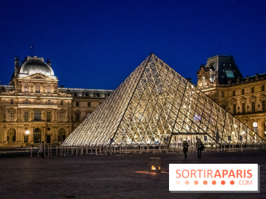 Visuel Paris Louvre nuit