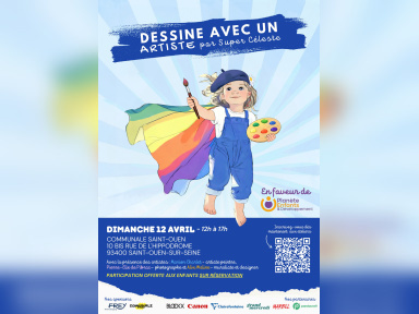 « Dessine avec un artiste » : Super Céleste offre une journée créative aux enfants le 12 avril 