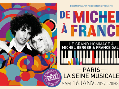 De Michel à France : concert hommage à Michel Berger & France Gall