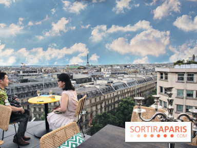Créatures : le restaurant éphémère sur la terrasse des Galeries Lafayette, les photos