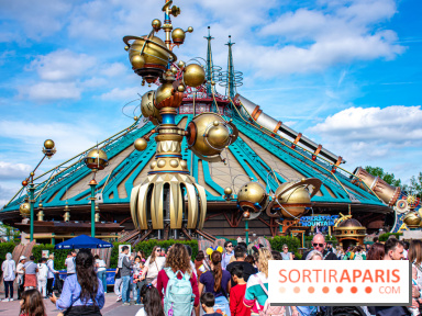Visuels Disneyland Paris - Discoveryland Space Mountain Orbitron