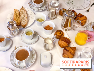 Le petit-déjeuner du Meurice Paris avec les viennoiseries de Cédric Grolet