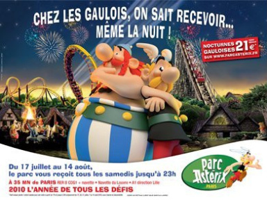 Nocturnes Parc Asterix
