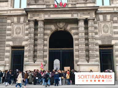Visuel actualités - grève blocage manifestation musée du Louvre