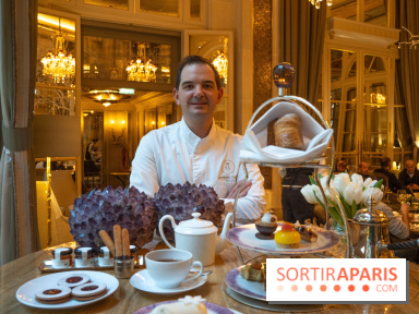 Le tea time de Noël du Crillon 
