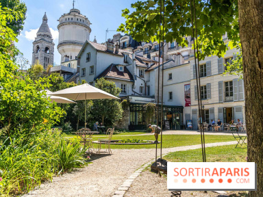Le Café Renoir au sein du Jardin Renoir du Musée Montmartre 2022