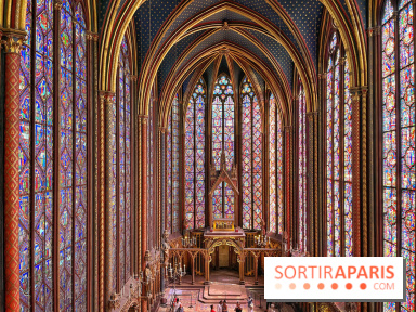 La Sainte-Chapelle et ses 1113 vitraux, un véritable joyau gothique à Paris
