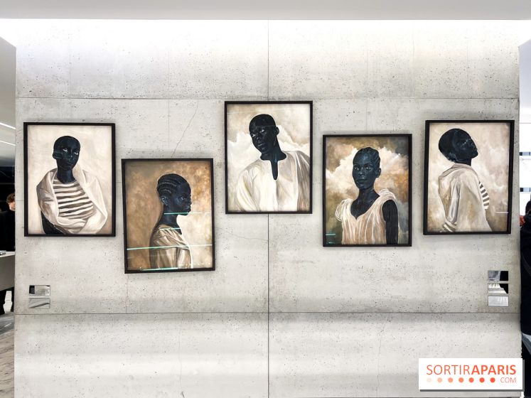 Exposition Elladj Lincy Deloumeaux chez Saint Laurent Rive Droite