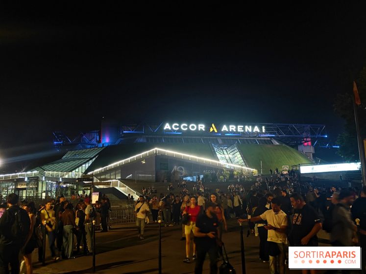 Visuels salles de spectacle et théâtres - Accor Arena Bercy nuit