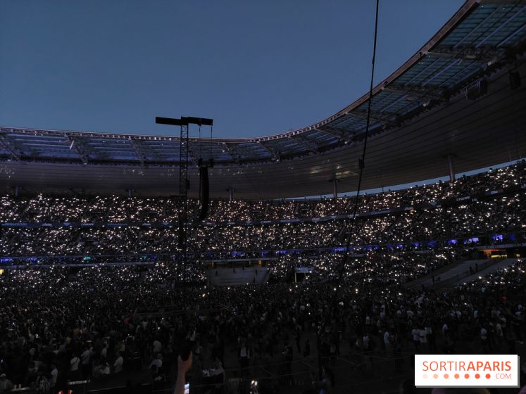 Visuels salles de spectacle et théâtres - concert Stade de France - nuit