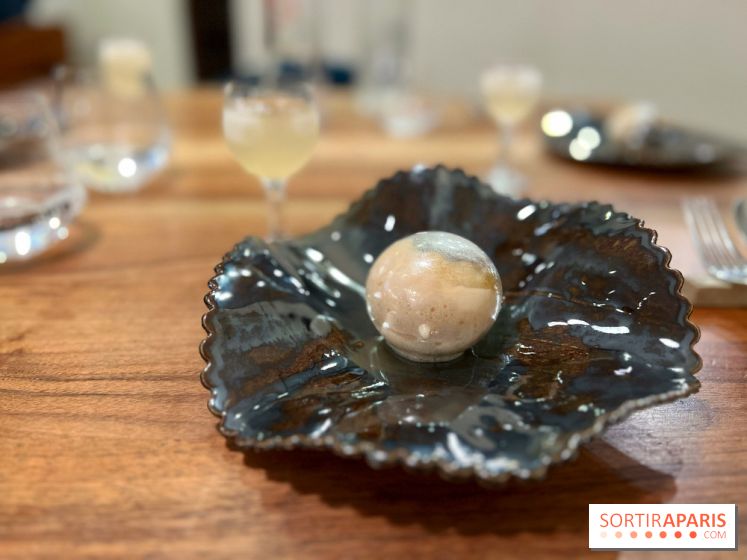 Accents Table Bourse - Dessert bulle coing pomme