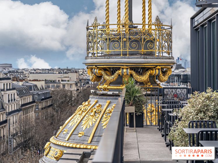 Bar Perché, café littéraire - terrasse du Printemps Haussmann  - 0D91ABD4 4AD7 4567 8CA1 2B4BC36D42AE